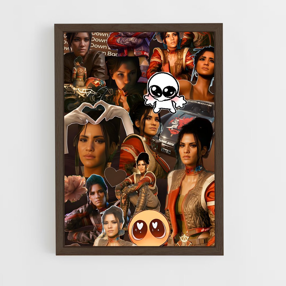 Poster Panam Adventure – affiche Cyberpunk (vue 5)